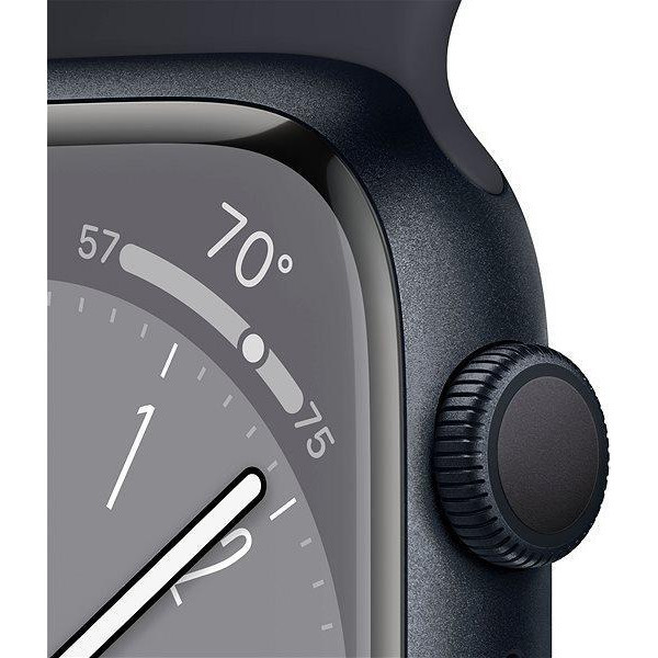 Apple Watch Series 8 GPS 45mm Midnight Aluminum Case w. Midnight Sport Band (MNP13, MNUL3) б/у